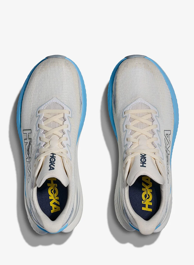 Hoka WHITE / ALABASTER Mach X 3 for Women | Best Price UAE